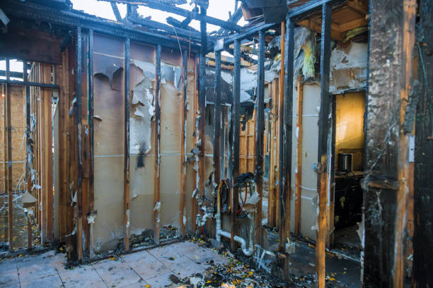 Professional Soot Cleanup technician working in Fort Myer, VA